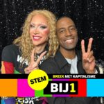 Ma'Ma Queen Instagram - Nog een week te gaan tot de verkiezingen. Tijd om je uit te spreken. Om kleur te bekennen. Stem met je hart! Breek de ketens. Stem lijst 16. Stem @politiek_bij1 Liefs Venus aka Ma’MaQueen
