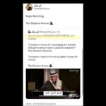 Maajid Nawaz Instagram – Netanyahu funded Hamas. Hamas wanted to scupper peace between Saudi Arabia and Israel under the Abraham Accords. Netanyahu needed war to stay in power. Everything you have witnessed us explaining to you in Radical Media is happening right before your eyes. 
War is the enemy of peace. Support peace, the Abraham Accords and love. The Shadow Knows 🥷

Radical Media 09 Oct 2023:
“In this context, by assuring devastating Israeli retaliation in Gaza, this latest attack by Hamas firmly upsets any Saudi aspirations for leading peace initiatives in the region.” (See my Stories for link)