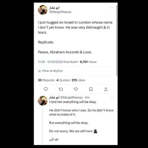 Maajid Nawaz Instagram - We are your friends. We stand against terrorism & Hamas, and against all & any who fund them, including Netanyahu.