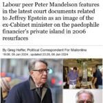 Maajid Nawaz Instagram - The Daily Mail: Labour peer Peter Mandelson (PM Tony Blair’s former Director of Communications) features in the latest court documents related to Jeffrey Epstein as an image of the ex-Cabinet minister on the paedophile financier's private island in 2006 resurfaces (See my Stories for link)