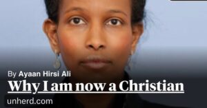 Maajid Nawaz Instagram - Atheist commentator Ayaan Hirsi Ali has announced her abandonment of atheism and her conversion to Christianity. “New Atheism” is utterly finished. I recommend reading my small book dialogue with our mutual friend Sam Harris: “Islam & the Future of Tolerance” published by Harvard University Press 
(See my Stories for link)