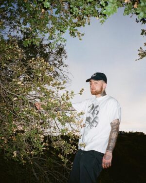 Mac Miller Instagram - hold on to a tree