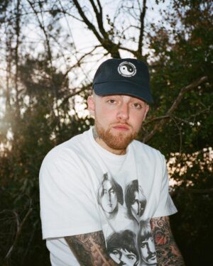 Mac Miller Instagram - photo: @gunnerstahl.us 
location: some weird desolate forest area behind my house.