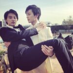 Mackenyu Instagram - #TV #series “Kiss that kills” episode 5. Tomorrow. With Kento Yamazaki トドメの接吻 第5話 エイトと尊氏 結婚します お楽しみに #トドメの接吻