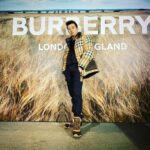 Mackenyu Instagram - @burberry #burberryouterwear