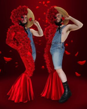 Madame Madness Instagram - A rose garden can only grow if the grower takes good care of it. 🌹

Thanks you @katsorcism and @teun_seuren  helping me make this dress.