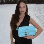 Maddie Ziegler Instagram - couldn’t think of a more perfect bag if i tried 🫶 #tiffanyxfendi