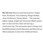 Maddie Ziegler Instagram - @megan_park film round two !! how lucky am i ? so grateful to be apart of this wonderful cast and crew. MY OLD ASS playing at sundanceeeee ❤️