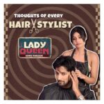 Madhurima Basak Instagram - Thoughts of Every Hair Stylist ft.@madhurimabasak9 & @joeydebroy_official #LadyQueenGentsParlour directed by @sagnikchat , Premieres only on #Addatimes on September 15th, subscribe now! #AddaEkhonJomjomat #Addatimes2023 #adda #NewSeries