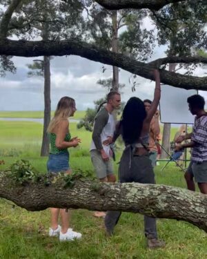 Madison Bailey Instagram - OBX3 NOW STREAMING 🧡🧡🧡