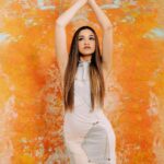 Madison Bailey Instagram - Surreal but ok 😭 thank you SO much @nylonmag ! Add this to my top 8 🧡 Written by @sophiajune Photographer: @jveloz Stylist: @dustinconnorellis Hair: @grahamnation Makeup: @kendalfedail