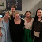 Magda Szubanski Instagram - Yet more evidence that @natashastottdespoja @hannahkentwrites @pohlingyeow and Kristen #cantkeepastraightface Superb night at Acacia Henley Beach with some of the absolute bestest women in the world 🌍 ps Poh is THE WORST!! Hopeless Thanks for your amazing hospitality and generosity @natashastottdespoja Love ya!! 🙏😘❤️🙌 Henley Beach, South Australia, Australia