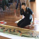 Magda Szubanski Instagram - Making art & making new friends. “Regeneration” long-term bushfire support team on Kangaroo Island for launch of the program there. Lots of terrific, heartfelt conversations & feedback for our return trips . Great work all! The Regeneration program is constantly evolving in response to specific needs of each community. Amazing, resilient folks. See you next time KI!! Back to Tumbarumba for follow up soon!! #traumainformed #arts Thanks to all who donated to @willconnolly__ and my fundraiser which is what has allowed all this to happen. 🙏❤️🙌 Find out more or donate see link in bio @centrecreativehealth @hospitalresearch Photo credit: Daniel Clarke, Ninti Media 🙏