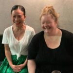 Magda Szubanski Instagram - Striking our traditional pose. God @pohlingyeow you are just NO FUN!! Thank you @natashastottdespoja and Acacia for hosting us #cantkeepastraightface Acacia Henley Beach