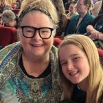 Magda Szubanski Instagram - Perfect goddaughter godmother night out With #Betty @lisacampbellcasting @davidcampbell73 @disneylittlemermaid What a fabulous film! We laughed we cried. It’s a classic already 🧜‍♀️❤️🌸🧜‍♀️ State Theatre