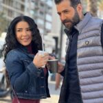 Maguy Bou Ghosn Instagram - كواليس التصوير 🎬 جواد عم يستفزّ سحر.. بس مصيره يعلق 🎣😍🤷🏻‍♀️ #للموت٣ #ماغي_بو_غصن