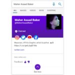 Maher Asaad Baker Instagram – While using Microsoft Bing search, try to bing my name.
https://www.bing.com/search?q=Maher%20Asaad%20Baker