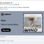 Maher Asaad Baker Instagram – ♫ Now Playing “Wind” on #Anghami by Maher Asaad Baker
@Anghami #new #music 
https://open.anghami.com/wSjvnr2bWFb