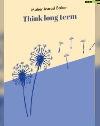 Maher Asaad Baker Instagram - Are you ready to take control of your future and create a better world for yourself and those around you? It's all in my new book "Think Long Term", available now in major libraries and bookstores. #newbooks @barnesandnoble https://www.barnesandnoble.com/w/books/1144053249
