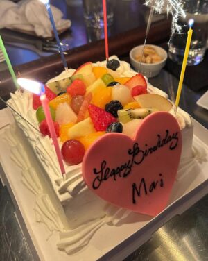 Mai Hakase Instagram - 先日は私の誕生日でした🥰❤️
その日は母も来てくれて一緒に食事できました😊自分が母になると、自分の誕生日は母に感謝する日だなぁと改めて思うようになりました🥺✨家族や周りの人に感謝してすごしていきたいです☺️