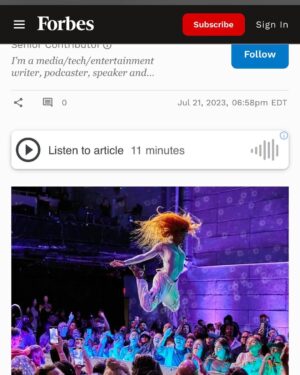 Makayla Lanvin Instagram - I made it to Forbes 😍😍😍❤️‼️