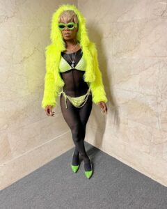 Makayla Lanvin Instagram - GrandPrize Legendary Performance 2k THE NOTORIOUS BALL The princess of Philadelphia With Juss Shady Baskiiiiiiiii👑👑‼️ BRING IT IN A LIL KIM ICONIC LOOK!!!!! #theprincessofphiladelphia