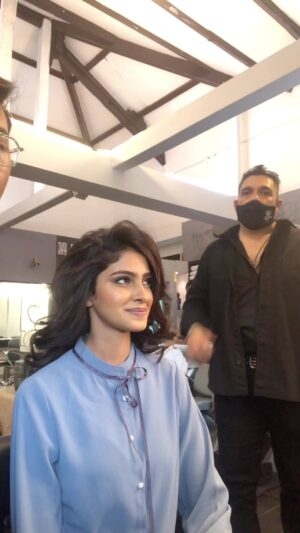 Manasa Varanasi Instagram - It’s been a minute 😋 @hairr.painter 
@saviojohnpereirasalonofficial