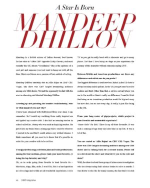Mandeep Dhillon Instagram - “Believe in yourself. Have a plan, but don’t be worried if that plan changes over time. Know it’s ok to dream big.” 

For: @gr8tmagazine 
Stylist: @itsamandalim 
Hair & Makeup: @kimbermakeup 
Photograher: @robbklassen