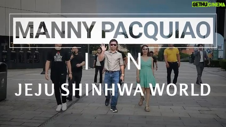 Manny Pacquiao Instagram - Thank you @jejushinhwaworld 제주신화월드 Jeju Shinhwa World