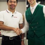 Manny Pacquiao Instagram - Done deal signing with my first and only boxing student Vladimir Grand, whom I believe will become a great boxer. New beginning of a boxing legacy!🥊🔥 (To All social media boxers - I suggest you start training!)