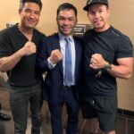Manny Pacquiao Instagram - The 3 amigos @markwahlberg @mariolopez