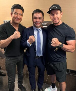 Manny Pacquiao Instagram - The 3 amigos

@markwahlberg @mariolopez