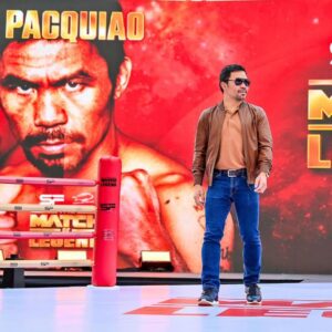 Manny Pacquiao Instagram - PACQUIAO vs BUAKAW | 2024 

Thank you with great respect to Vinij Lertratanachai, Fresh Air Festival.

Thank you also to Buakaw Banchamek and his team. Special thank you to LOL International. Thank you to all the fans and all the media for coming out and showing your support. This is going to be an amazing fight. 

#PacquiaoBuakaw #2024