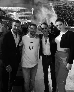 Marc Anthony Instagram - Bienvenido a #Miami @leomessi