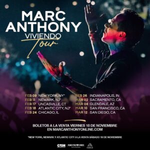 Marc Anthony Instagram - Mi Gente! Nos seguimos gozando el #ViviendoTour no se pierdan las nuevas fechas on sale este viernes. #EstoSigue