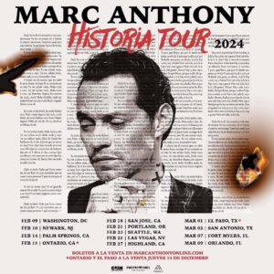 Marc Anthony Instagram - Mi gente! Nos vemos en 2024 con muchos momentos para escribir en #HistoriaTour! 📖 Vamos a vivir noches como ninguna otra 🔥 Aseguren sus entradas en mi página web.