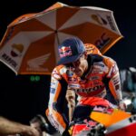 Marc Márquez Instagram - Fin de semana estable en un circuito que siempre nos ha costado. Toca descansar y preparar el ultimo GP del año! 😁 Stable weekend on a circuit that always is difficult for us. Now it's time to rest and be ready for the last GP of the year! ✌🏻 #MM93 #QatarGP #MotoGP Losail International Circuit