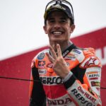 Marc Márquez Instagram - PODIO!!! P.3 🏁Carrera difícil por la lluvia, ¡pero primer podio del año! 💪🏼 PODIUM!!! P.3 ✌🏻🇯🇵Difficult race due to the rain but… first podium of the year!!! #MM93 #MotoGP #JapaneseGP Mobility Resort Motegi