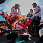 Marc Márquez Instagram - P.7 🏁 Q2 y Sprint ✅ Mañana intentaremos seguir con la misma intensidad. ✌🏻 P.7 🏁 Q2 and Sprint Race. We’ll try tomorrow to continue with the same intensity. 😉 #MM93 #MotoGP #JapaneseGP Mobility Resort Motegi