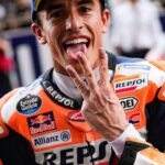 Marc Márquez Instagram - PODIUM in Sprint Race!! 💪🏻 Such a moment! #MM93 #IndianGP #MotoGP Buddh International Circuit