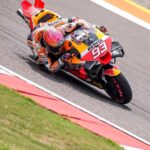 Marc Márquez Instagram - P.4 ✅ Estamos en Q2! Aprendiendo los secretos del nuevo trazado. P.4 💪🏻 We are in Q2! Learning the secrets of this new circuit. #MM93 #IndianGP #MotoGP Buddh International Circuit
