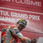 Marc Márquez Instagram - PODIO!!! P.3 🏁Carrera difícil por la lluvia, ¡pero primer podio del año! 💪🏼 PODIUM!!! P.3 ✌🏻🇯🇵Difficult race due to the rain but… first podium of the year!!! #MM93 #MotoGP #JapaneseGP Mobility Resort Motegi