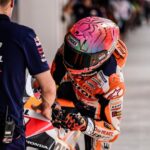 Marc Márquez Instagram - P.4 ✅ Estamos en Q2! Aprendiendo los secretos del nuevo trazado. P.4 💪🏻 We are in Q2! Learning the secrets of this new circuit. #MM93 #IndianGP #MotoGP Buddh International Circuit