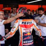Marc Márquez Instagram - Contento con el resultado de hoy! 🏁No es suficiente pero es importante tener estímulos. 💪🏻 Happy with today’s result! 🏁 It’s not enough but it is important to have stimuli. 💪🏻 #SanMarinoGP #MotoGP #MM93 Misano World Circuit "Marco Simoncelli"