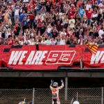 Marc Márquez Instagram - Carrera de más a menos como preveíamos. Trabajaremos para mejorar. Gracias por todo el cariño recibido. ❤️ Race from more to less as we expected. We will work to improve. Thank you for all the love. ❤️ #CatalanGP #MM93 #MotoGP Montmeló Circuit De Catalunya