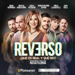 Marco Antonio Caponi Instagram - ¡Llega al Paseo La Plaza la nueva creación de Matias Feldman!

💡📣📢📣📢📣📢📣

REVERSO 
¿Qué es real y qué no ? 
Una hilarante comedia dramática de giros inesperados sobre la realidad virtual, donde las cosas no son lo que aparentan ser. 
Con un elenco de lujo integrado por Carla Peterson, Marco Antonio Caponi, Nicolás García Hume, Diego Cremonesi, Juan Isola y Emilia Claudeville.

📣📢📣📢📣📢📣💡

Desde el 1 de Marzo
Los Viernes, Sábados y Domingos
En la Sala Pablo Picasso del Paseo La Plaza

🎫🎟✨️
¡Entradas ya la Venta desde @plateanet!
🎫🎟✨️

#estreno #marzo2024 #teatro #paseolaplaza #matiasfeldman #carlapeterson #comedia # comediadramática #realidadvirtual #reverso #reversolaobra #marcoantoniocaponi #nicolasgarciahume #diegocremonesi #juanisola #emiliaclaudeville #plateanet #entradasenventa #callecorrientes
