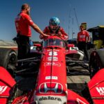 Marcus Ericsson Instagram - Always great to be back at @weathertechraceway 🤩💯. The new asphalt with tons of grip is awesome! P5 in yesterdays test. Bring on the weekend 💪🏻 #ME8 #INDYCAR WeatherTech Raceway Laguna Seca