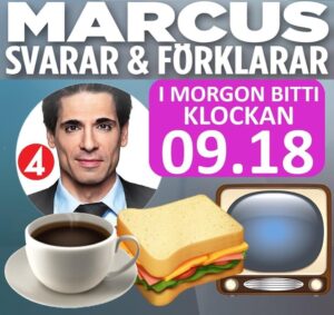 Marcus Oscarsson Instagram - I morgon bitti kl 09.18! En bra start på helgen ☀️