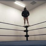 Maria Spiro Instagram - • Climbing to the Top • 🎥 Full video now live on my YouTube channel #mariamanic #maneater #roh #watchroh #ringofhonor #wrestling