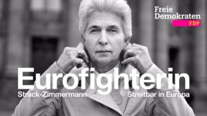 Marie-Agnes Strack-Zimmermann Instagram - „Keiner wird uns helfen, wenn wir für die Freiheit kämpfen. Europa ist eine großartige freie Welt, die jedoch bedroht ist. Ich will für ein starkes, ein autarkes, ein prosperierendes Europa kämpfen.“ - Zusammenschnitt meiner Rede zum #Europaparteitag.
